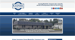 Desktop Screenshot of krinerinsurance.com